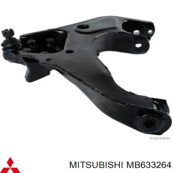 Do koszyka MB109647B Hyundai/Kia Wahacz zawieszenia przedniego dolny lewy