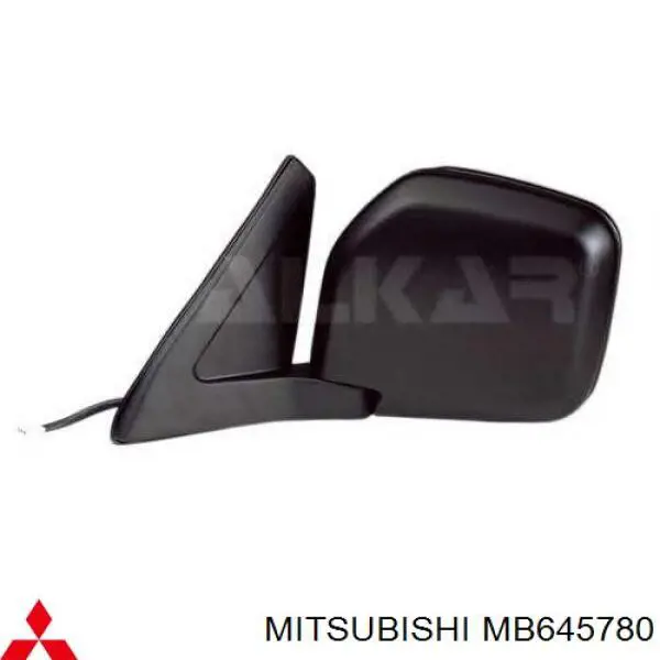 Lusterko wsteczne prawe Mitsubishi MB645780 cena, od 173,76 USD