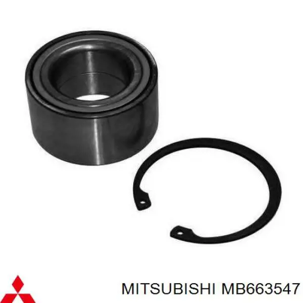 MB663547 Mitsubishi Lożysko piasty tylnej