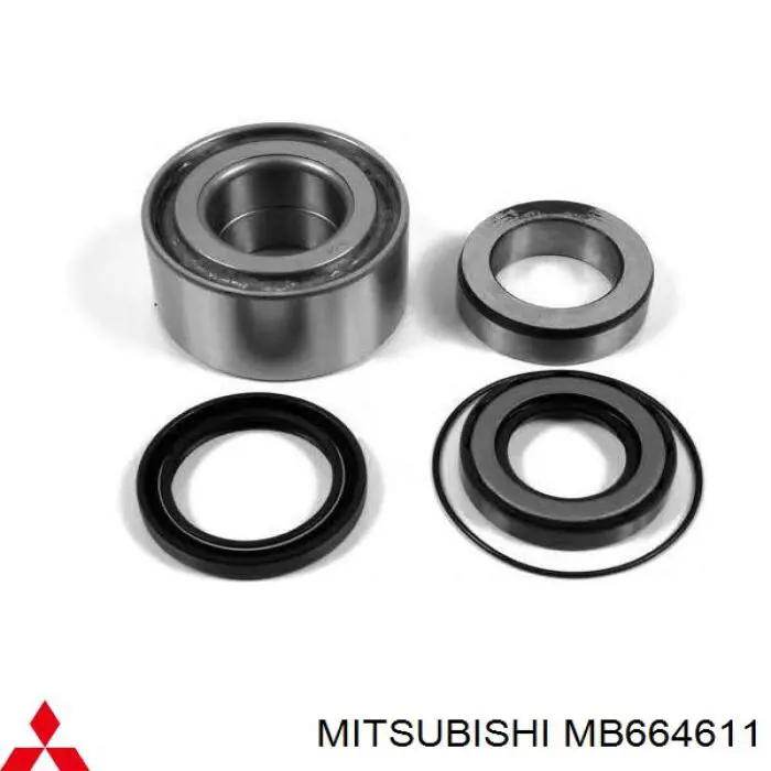 MB664611 Mitsubishi Lożysko piasty tylnej
