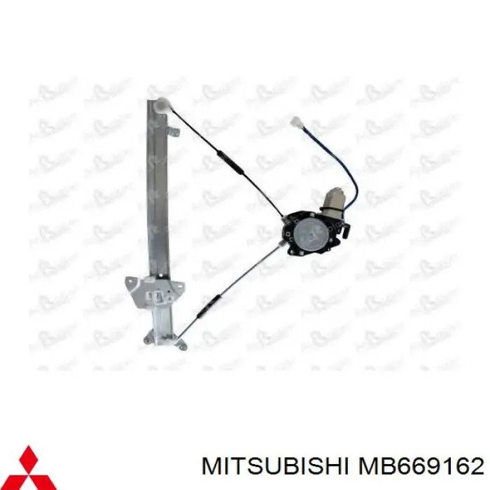 MB669162 Mitsubishi Mechanizm podnoszenia szyby drzwi przednich prawych