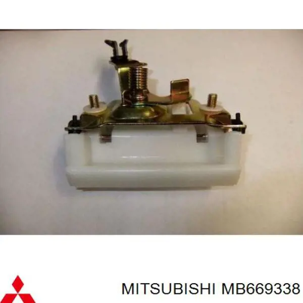 MB669338 Mitsubishi Klamka bagażnika (drzwi 3/5 tylnych) zewnętrzna