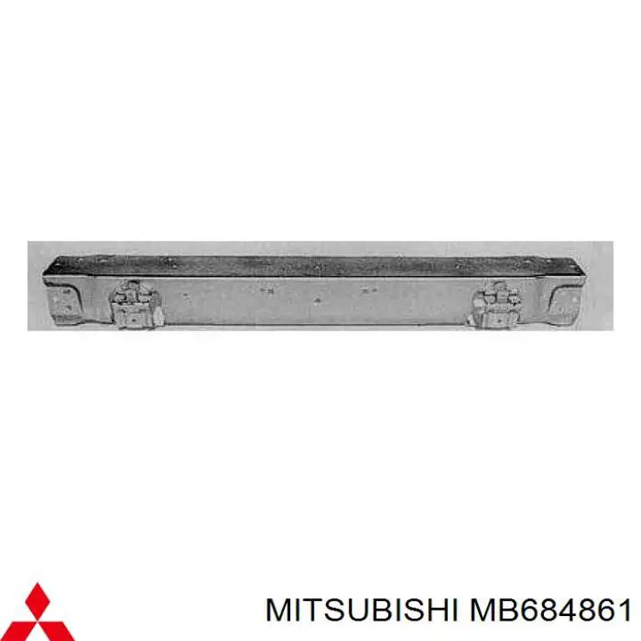 Zderzak przedni do Mitsubishi Pajero II Canvas Top V2W, V4W