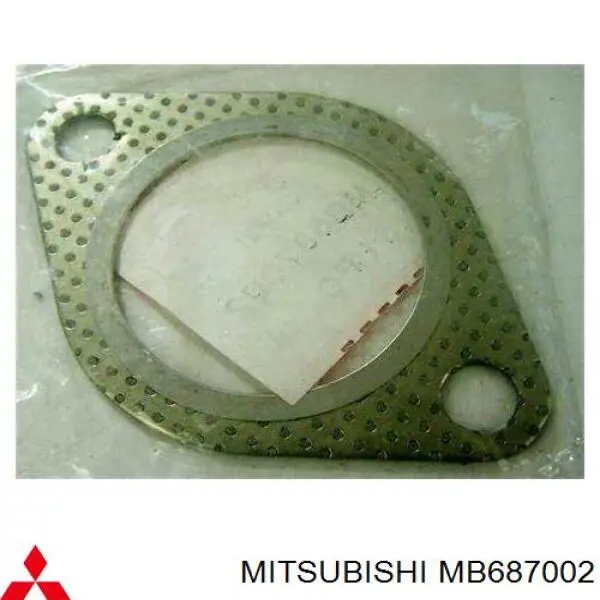 MB687002 Mitsubishi Uszczelka rury odbiornika tłumika