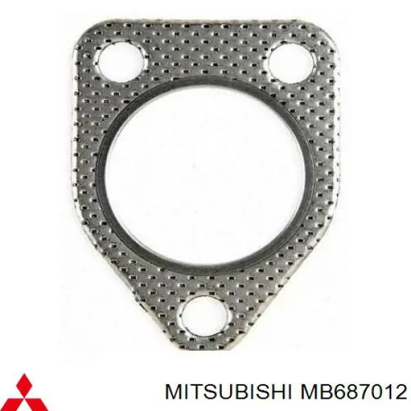 Uszczelka rury odbiornika tłumika Mitsubishi MB687012 cena, od 3,85 USD