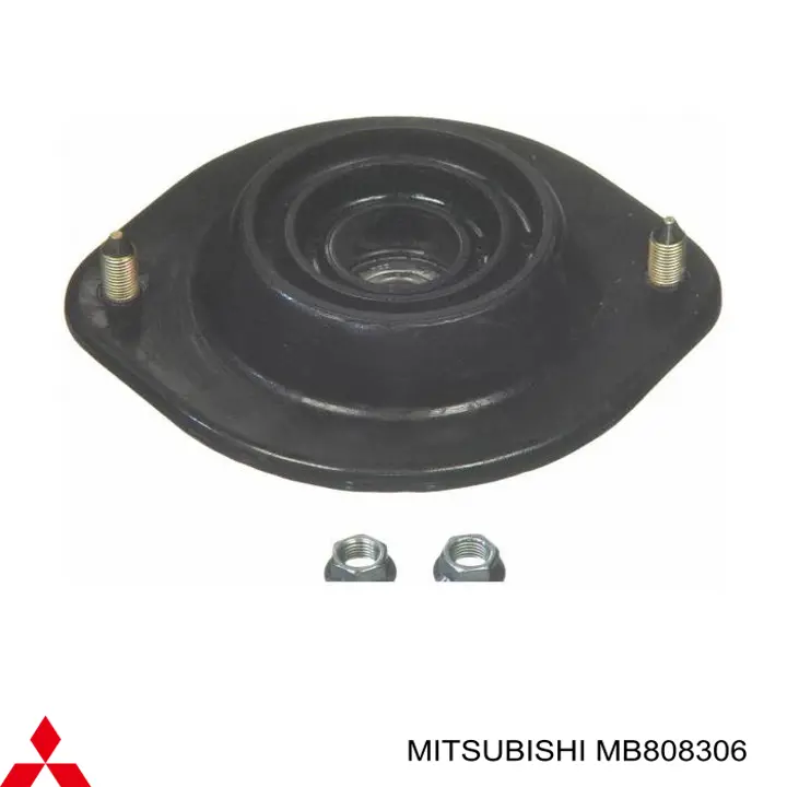Do koszyka MB808306 Mitsubishi Poduszka amortyzatora przedniego