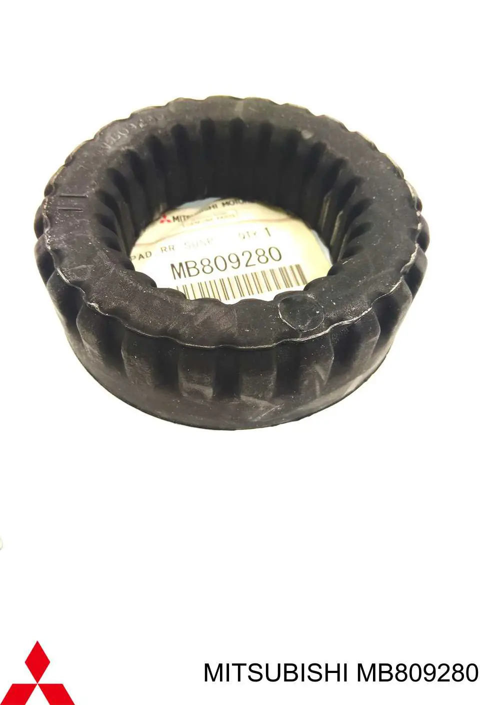 Do koszyka MB809280 Mitsubishi Pierścień gumowy sprężyny tylnej górny