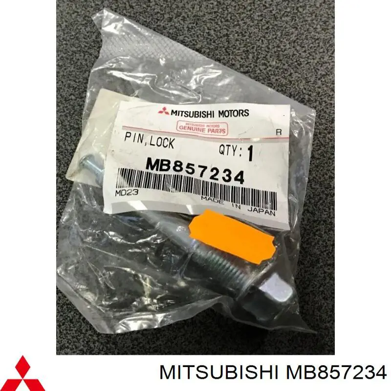 MB857234 Mitsubishi Prowadnica zacisku tylnego górna