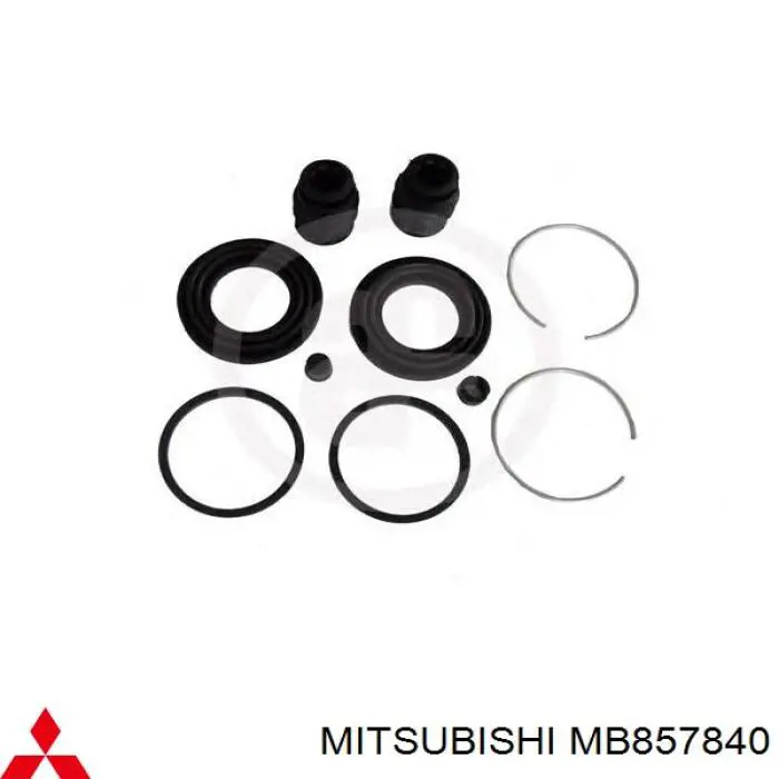 Zestaw naprawczy zacisku hamulcowego przedniego Mitsubishi MB857840 cena, od 14,38 USD