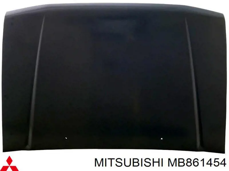 Do koszyka MB860594 Mitsubishi Maska silnika