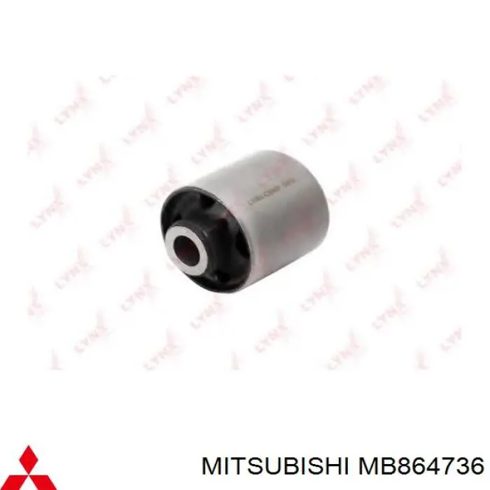 MB864736 Mitsubishi Silentblock tylnego wahacza podłużnego przedni