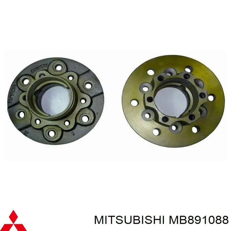 Do koszyka MB891088 Mitsubishi Piasta przednia