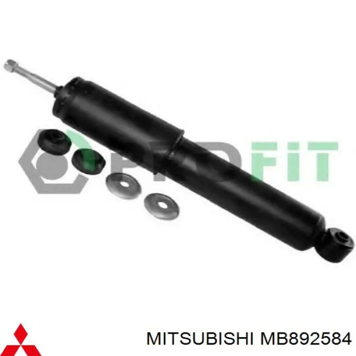 Amortyzator przedni Mitsubishi MB892584 cena, od 31,67 USD