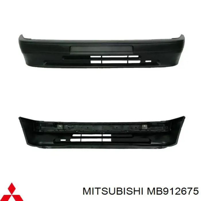 Do koszyka MB912675 Mitsubishi Zderzak przedni