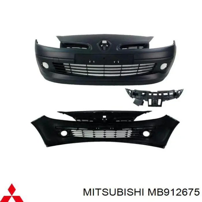 Do koszyka MB912675 Mitsubishi Zderzak przedni