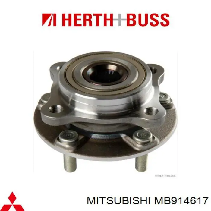Piasta przednia Mitsubishi MB914617 cena, od 121,14 USD