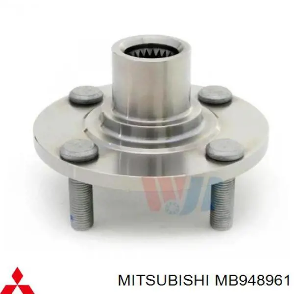 Piasta przednia Mitsubishi MB948961 cena, od 83,44 USD
