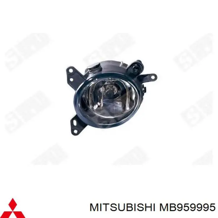 Lampa przeciwmgielna lewa Mitsubishi MB959995 cena, od 82,93 USD