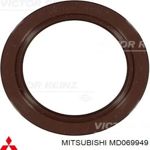 Uszczelniacz wału korbowego przedni MD069949 Mitsubishi