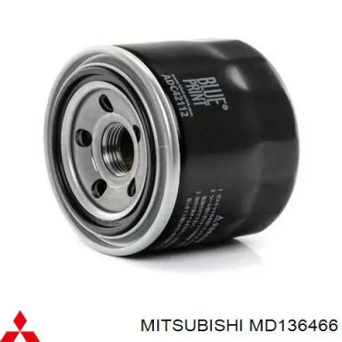 Filtr oleju Mitsubishi MD136466 cena, od 7,39 USD