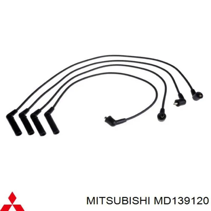 Do koszyka MD139120 Mitsubishi Zestaw przewodów wysokiego napięcia