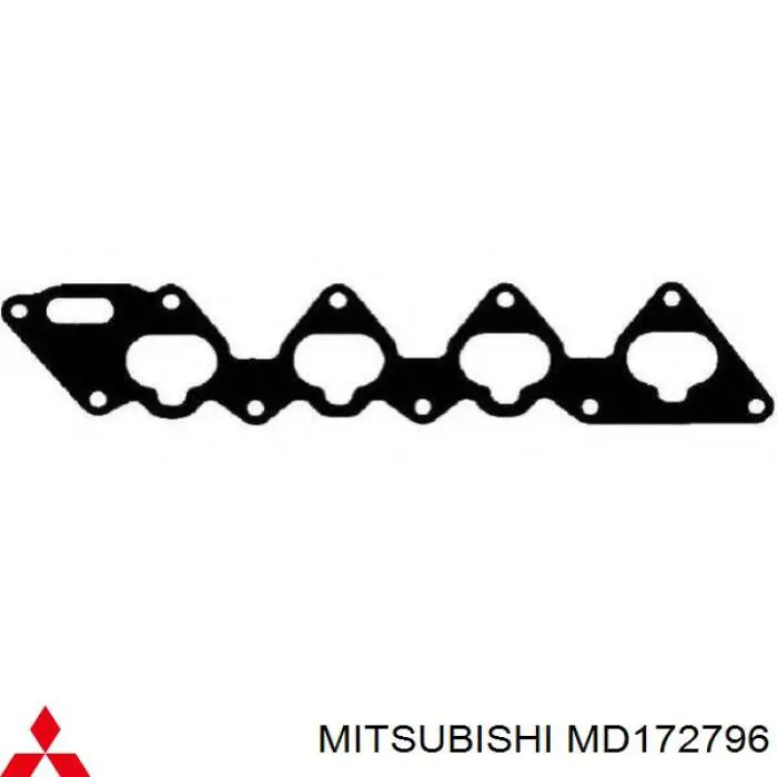 Uszczelka kolektora ssącego MD172796 Mitsubishi