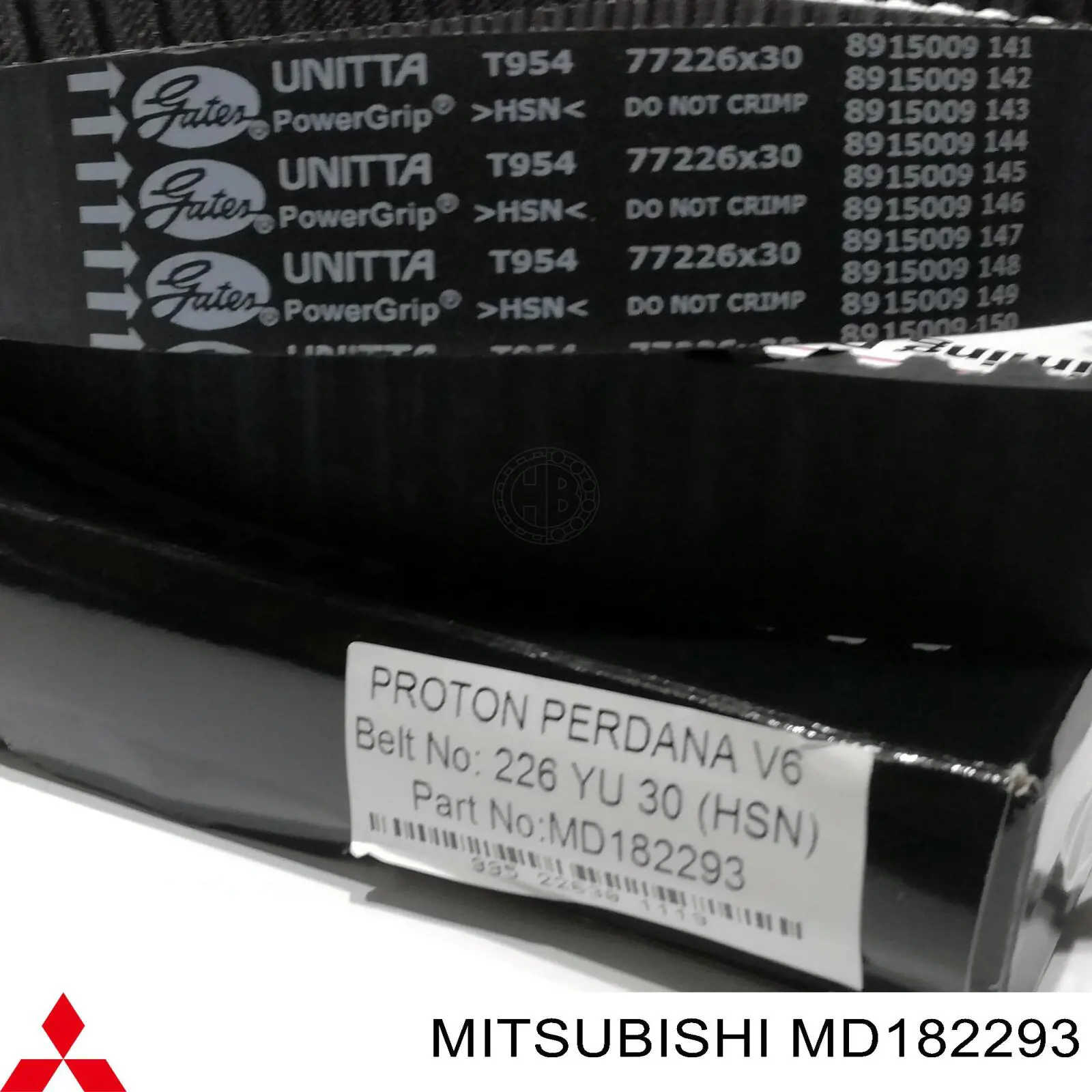 Do koszyka MD182293 Mitsubishi Pasek rozrządu