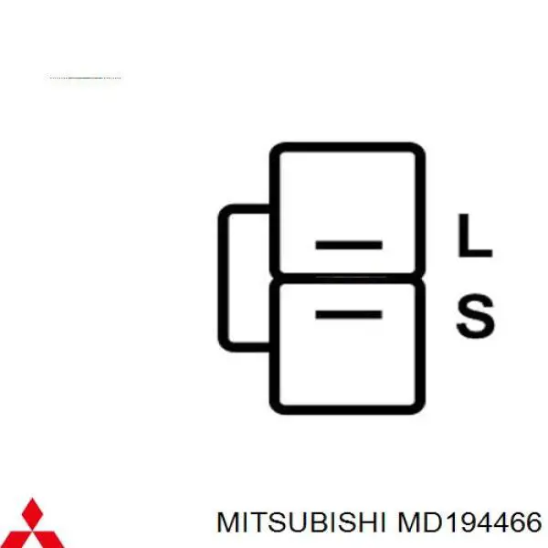 Do koszyka MD194466 Mitsubishi Alternator