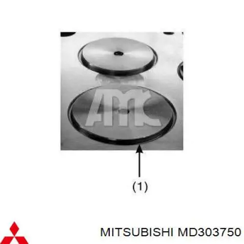 Głowica cylindrów Mitsubishi MD303750 cena, od 740,19 USD