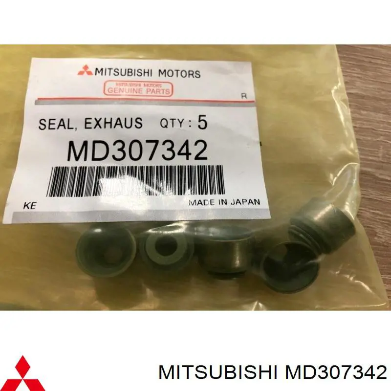 Uszczelniacz zaworu dolotowego/wylotowego Mitsubishi MD307342 cena, od 2,48 USD