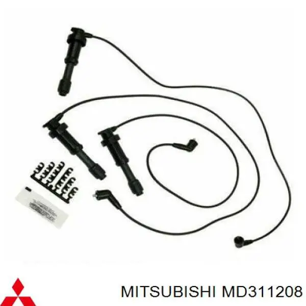 Zestaw przewodów wysokiego napięcia MD311208 Mitsubishi