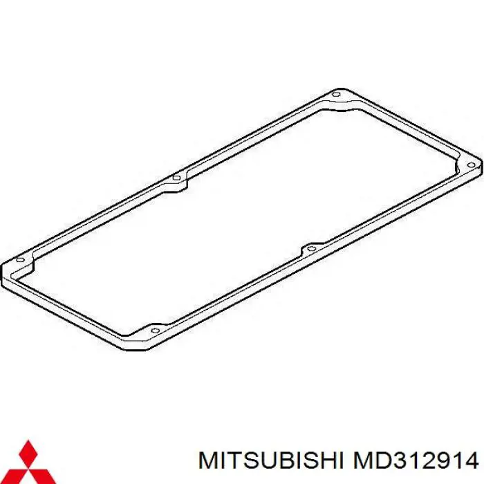 Uszczelka pokrywy zaworowej silnika Mitsubishi MD312914 cena, od 14,09 USD