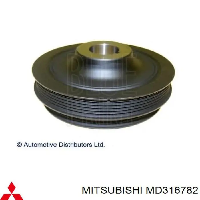 MD316782 Mitsubishi Koło pasowe wału korbowego