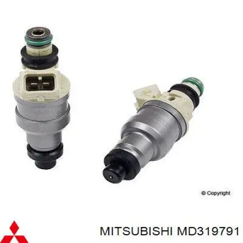 Wtryskiwacz paliwa Mitsubishi MD319791 cena, od 61,29 USD