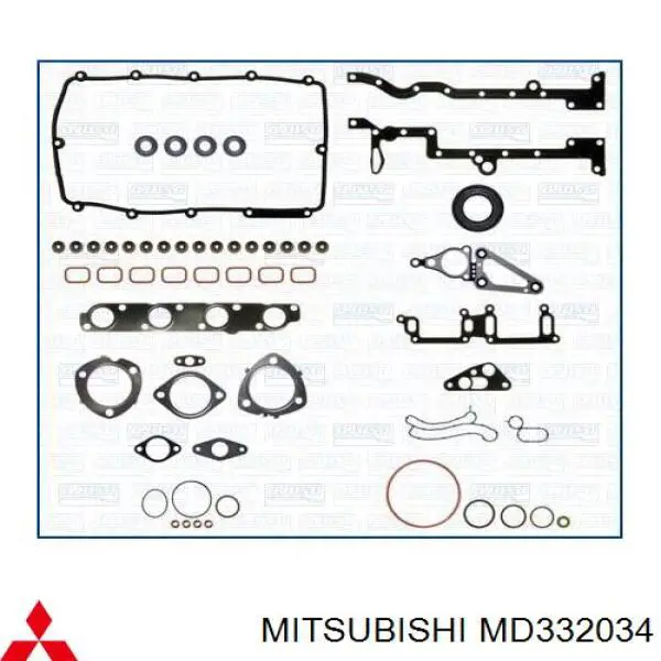 Do koszyka MD332034 Mitsubishi Uszczelka głowicy cylindrów