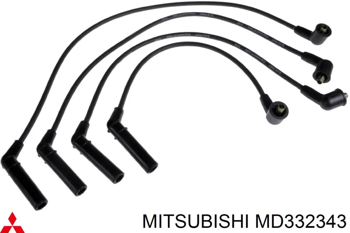 Do koszyka MD332343 Mitsubishi Zestaw przewodów wysokiego napięcia