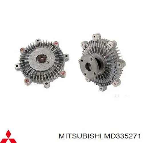 Sprzęgło wiskotyczne wentylatora chłodzenia Mitsubishi MD335271 cena, od 64,01 USD