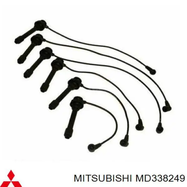 MD338249 Mitsubishi Zestaw przewodów wysokiego napięcia