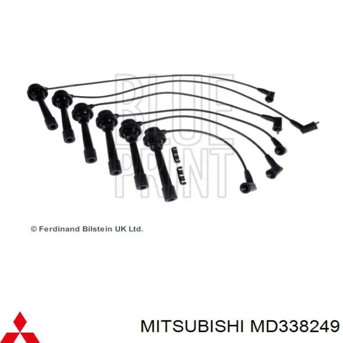 Zestaw przewodów wysokiego napięcia Mitsubishi MD338249 cena, od 47,78 USD