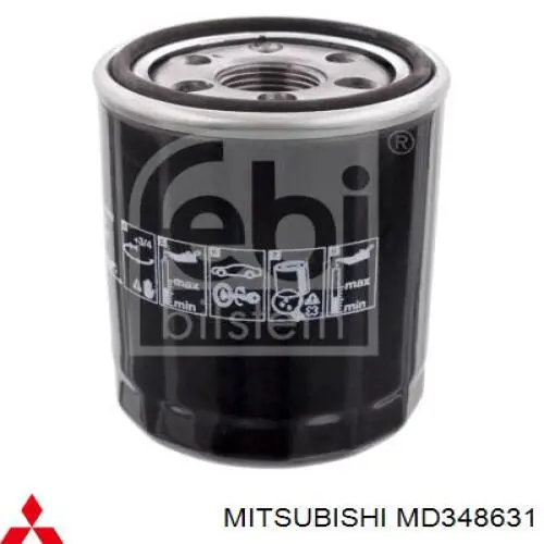 Filtr oleju Mitsubishi MD348631