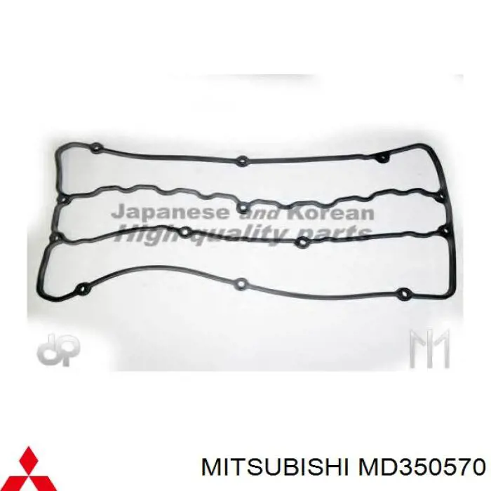Do koszyka MD350570 Mitsubishi Uszczelka pokrywy zaworowej silnika