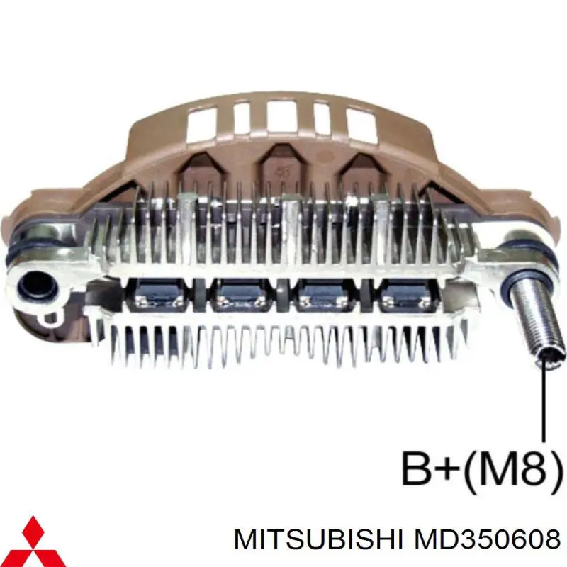 Do koszyka MD350608 Mitsubishi Alternator