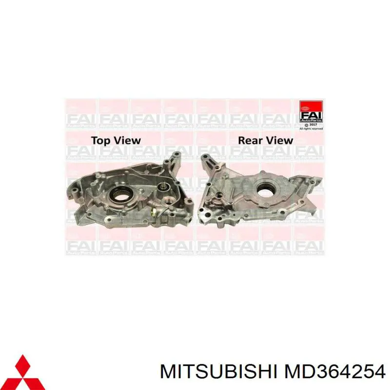 MD364254 Mitsubishi Pompa oleju