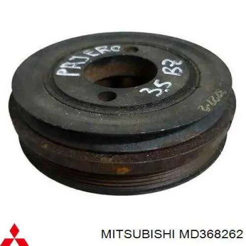 MD368262 Mitsubishi Koło pasowe wału korbowego