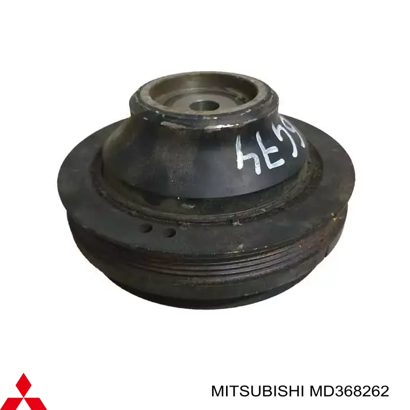 Koło pasowe wału korbowego Mitsubishi MD368262 cena, od 96,34 USD