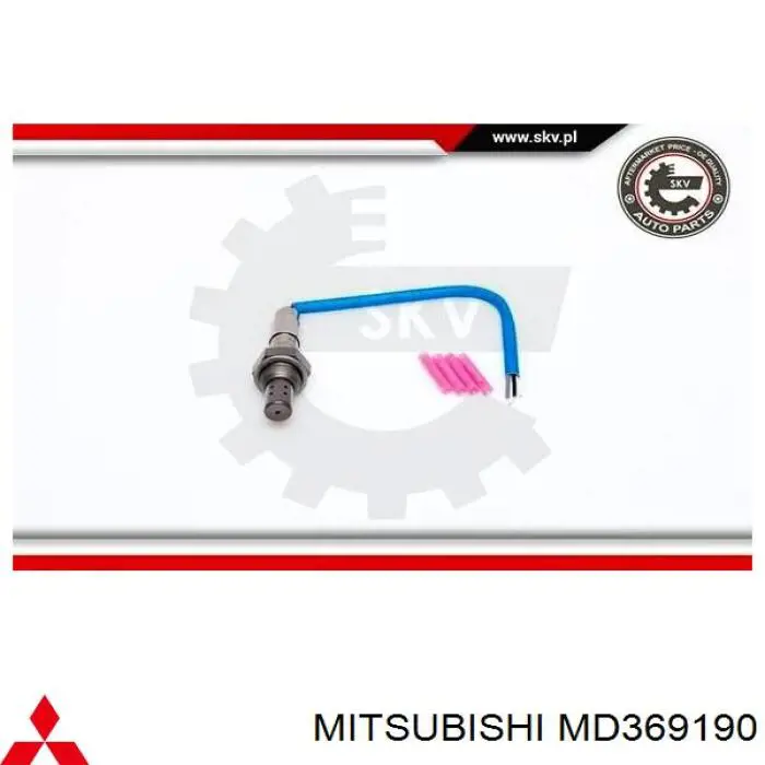 Sonda lambda czujnik tlenu przed katalizatorem lewy Mitsubishi MD369190 cena, od 39,65 USD