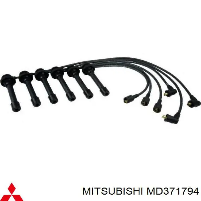 MD371794 Mitsubishi Zestaw przewodów wysokiego napięcia
