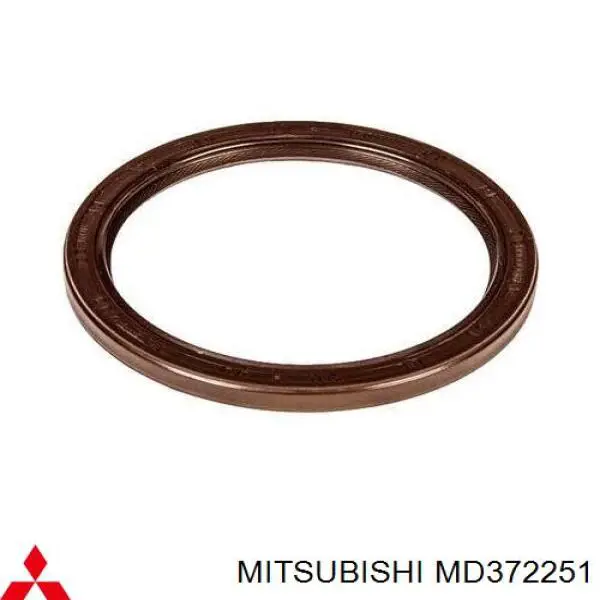 Uszczelniacz wału korbowego silnika tylny Mitsubishi MD372251 cena, od 15,32 USD