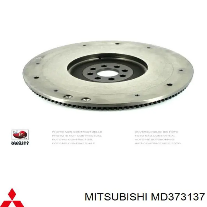 Koło zamachowe silnika MD373137 Mitsubishi