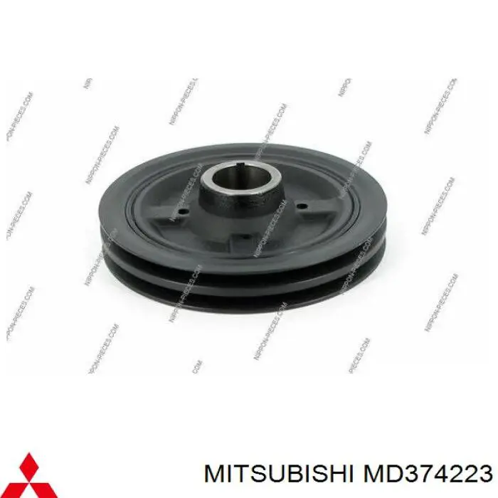 Do koszyka MD374223 Mitsubishi Koło pasowe wału korbowego